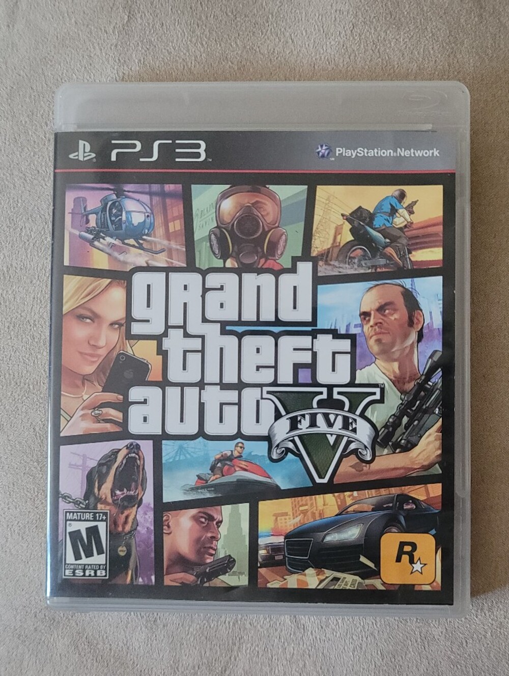 PS3 Grand Theft Auto V Video Game